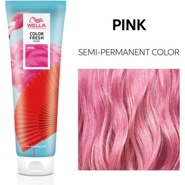 Wella Professionals Color Fresh intenzívna farbiaca maska odtieň Pink 150 ml