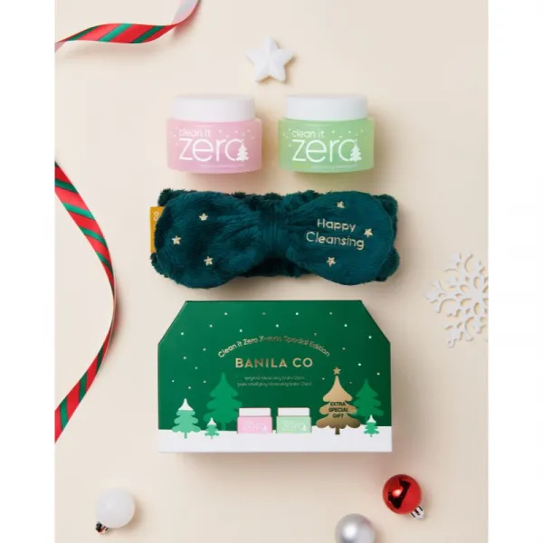 Banila Co. clean it zero X-Mas Special Edition Set vianočná darčeková sada pre dokonalé vyčistenie pleti