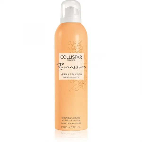 Collistar Benessere Neroli and Helichrysum sprchová pena s gélovou textúrou 200 ml