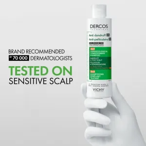 Vichy Dercos Anti-Dandruff šampón a kondicionér 2 v1 proti lupinám 200 ml