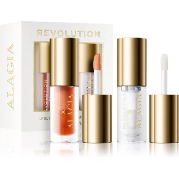 Revolution X Alagia Dominicana Glow & Sunburn darčeková sada na pery 1 ks