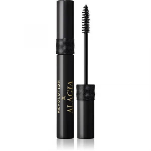Revolution X Alagia Fill Fluffy riasenka pre väčší objem a natočenie rias odtieň Black 10 ml