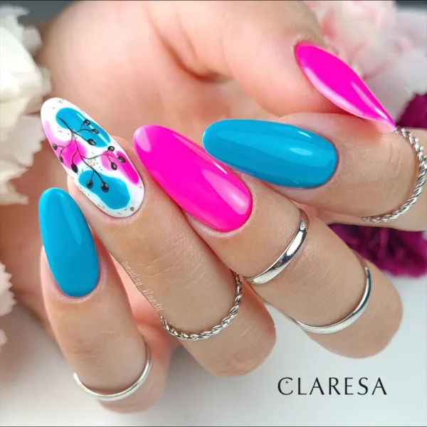 Claresa SoakOff UV/LED Color Fluo gélový lak na nechty odtieň 7 5 g