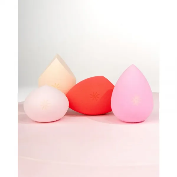 Brushworks Everything Face Sponge Set Complexion sada aplikátorov