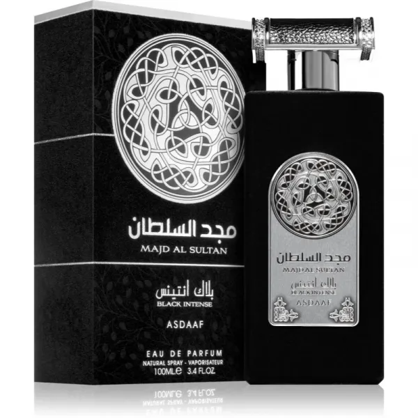 Asdaaf Majd Al Sultan Black Intense parfumovaná voda unisex 100 ml