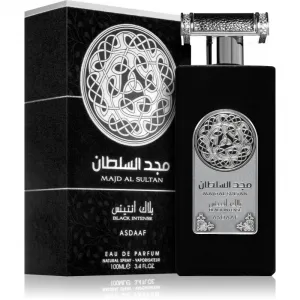 Asdaaf Majd Al Sultan Black Intense parfumovaná voda unisex 100 ml
