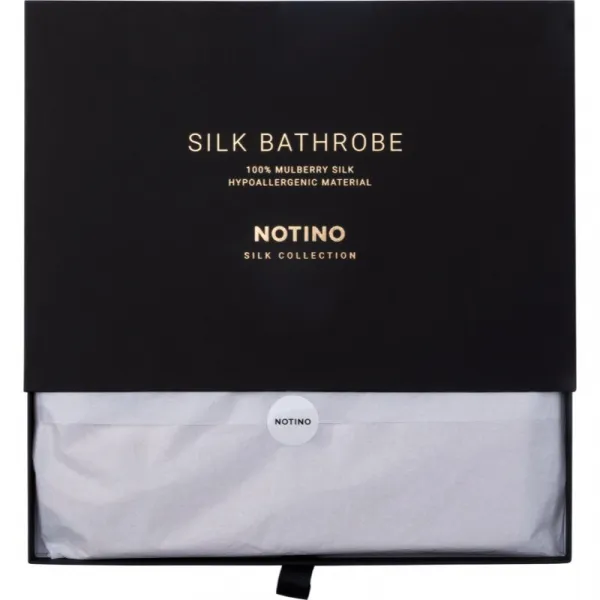 Notino Silk Collection Silk Bathrobe hodvábny župan