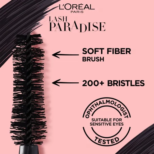 L’Oréal Paris Lash Paradise predlžujúca riasenka pre extra objem Intense Black 6,4 ml
