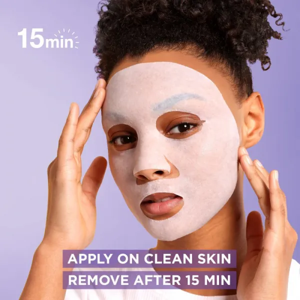 Garnier Skin Naturals Pro-Retinol vyhladzujúca plátenná maska 22 g