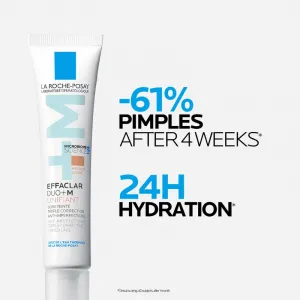 La Roche-Posay Effaclar DUO+M Unifiant ľahký tónovací krém s hydratačným účinkom odtieň Medium 40 ml