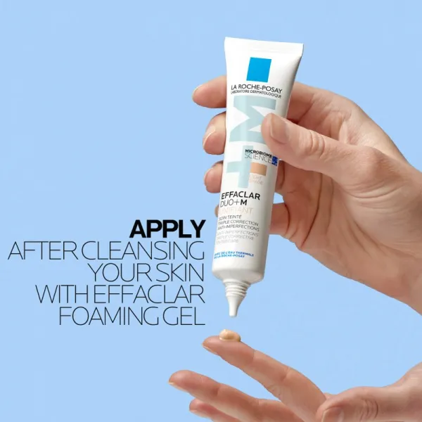 La Roche-Posay Effaclar DUO+M Unifiant ľahký tónovací krém s hydratačným účinkom odtieň Light 40 ml