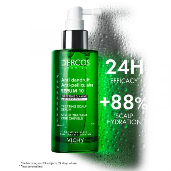 Vichy Dercos Serum 10 ošetrujúca starostlivosť proti lupinám 90 ml