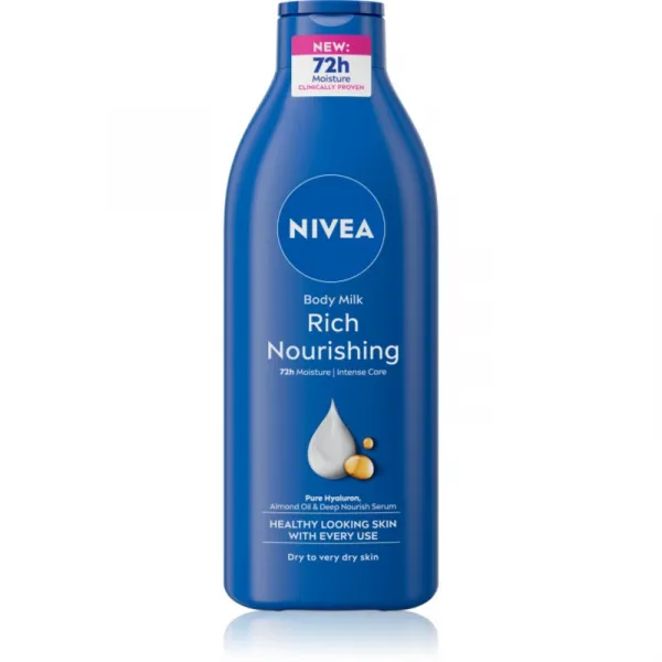 NIVEA Body Milk výživné telové mlieko 400 ml