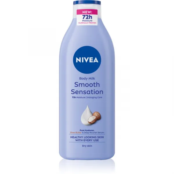 NIVEA Smooth Sensation hydratačné telové mlieko pre suchú pokožku 400 ml