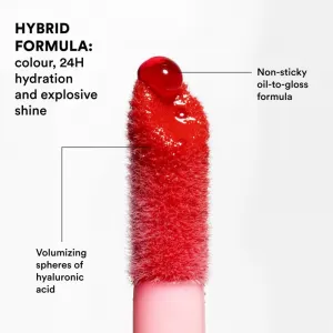 3INA The Color Lip Oil hydratačný olej na pery odtieň 100 - Crystal clear 4 ml