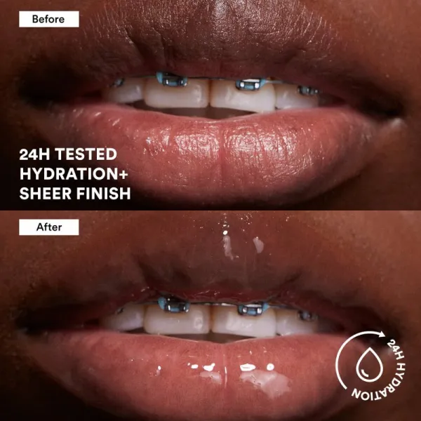 3INA The Color Lip Oil hydratačný olej na pery odtieň 100 - Crystal clear 4 ml