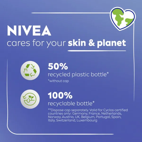 NIVEA Smooth Sensation hydratačné telové mlieko pre suchú pokožku 400 ml