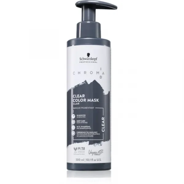 Schwarzkopf Professional Chroma ID Color Mask intenzívna farbiaca maska na vlasy odtieň Clear 300 ml