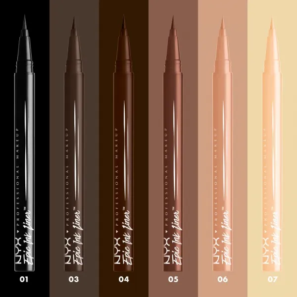 NYX Professional Makeup Epic Ink Precízna vodeodolná linka odtieň Marshmallow 1 ml