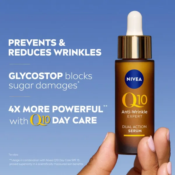 Nivea Q10 Anti-Wrinkle Expert expertné duálne sérum proti vráskam 30 ml