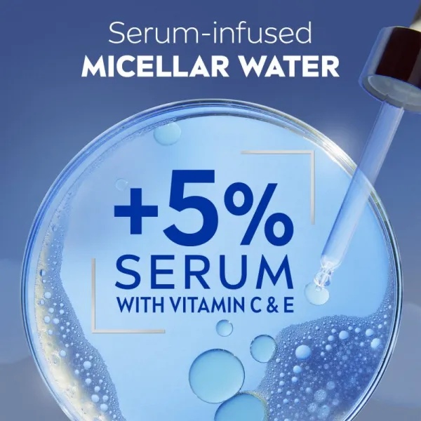 NIVEA Micellar Skin Glow čistiaca micelárna voda pre rozjasnenie pleti 400 ml