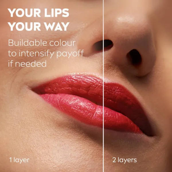 Labello Caring Beauty tónujúci balzam na pery odtieň Red 4.8 g