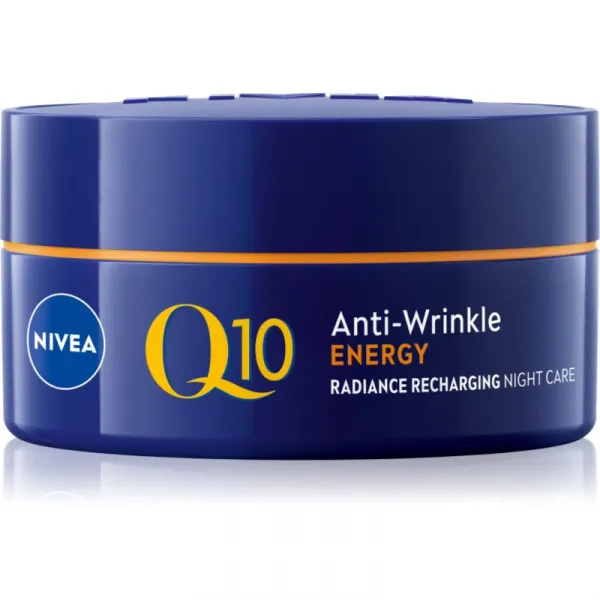 NIVEA Q10 Anti-Wrinkle Energy energizujúci nočný krém proti vráskam 50 ml