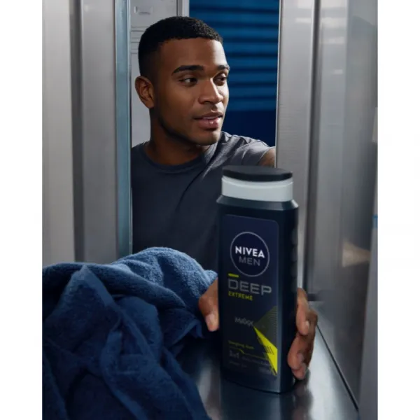 NIVEA MEN Deep Sport energizujúci sprchový gél pre mužov 500 ml