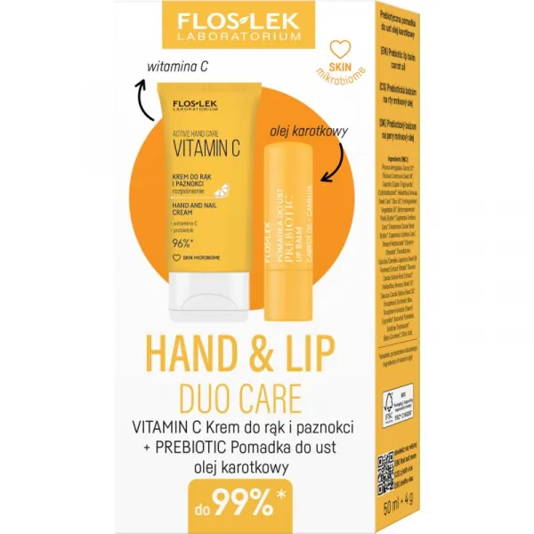 FlosLek Laboratorium Hand & Lip Vitamin C darčeková sada