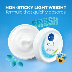 NIVEA Soft hydratačný krém 50 ml