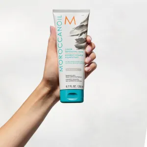 Moroccanoil Color Depositing jemná vyživujúca maska bez permanentných farebných pigmentov Platinum 200 ml