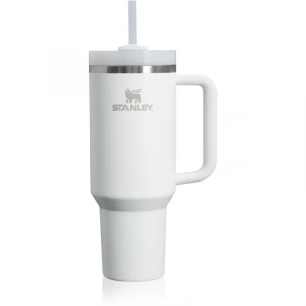 Stanley Quencher H2.O FlowState™ Tumbler tumbler z nehrdzavejúcej ocele s rúrkou veľký Frost 1180 ml