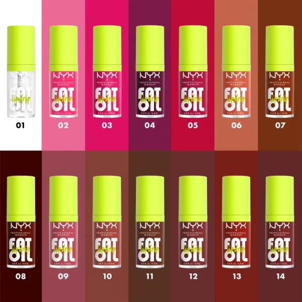 NYX Professional Makeup Fat Oil Lip Drip olej na pery odtieň Inside Scoop 4.8 ml