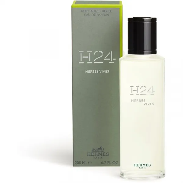 HERMÈS H24 Herbes Vives parfumovaná voda náhradná náplň pre mužov 200 ml
