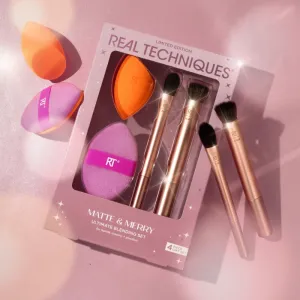 Real Techniques Matte&Merry Ultimated Blending Set sada štetcov