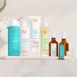 Moroccanoil Scalp Discovery Set sada pre mastnú pokožku hlavy proti lupinám