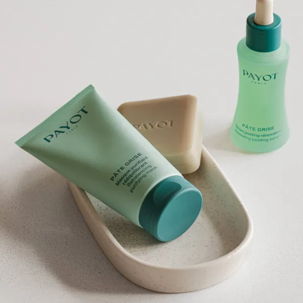 Payot Pâte Grise Masque Purifiant Rééquilibrant čistiaca maska pre mastnú pleť 75 ml