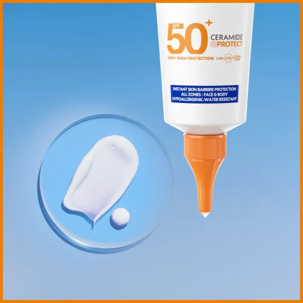 Garnier Ambre Solaire Sensitive Advanced ochranné sérum na telo SPF 50+ 125 ml