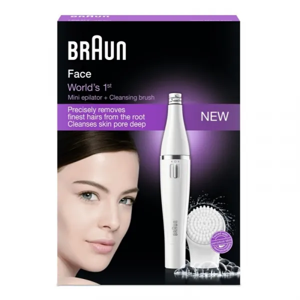 BRAUN tvárový epilátor Face 810