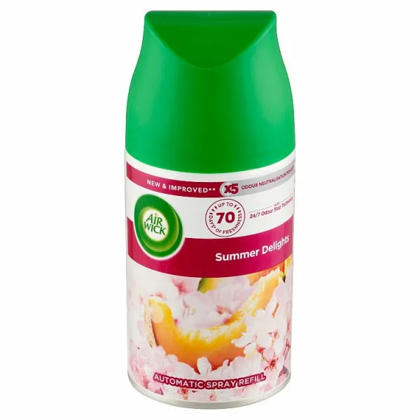 Air Wick Freshmatic Summer Delights osviežovač vzduchu náhradná náplň 250 ml