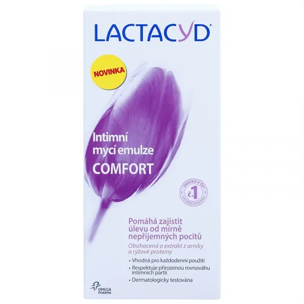 Lactacyd Comfort emulzia pre intímnu hygienu 200 ml