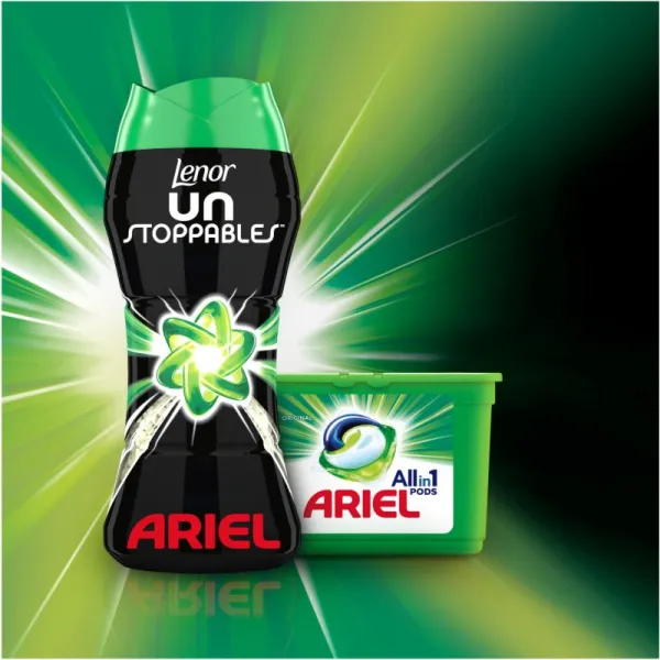 Lenor Unstoppables S Vôňou Ariel Vonné Perličky Do Prania Pre Intenzívnu Vôňu Bielizne, 210g