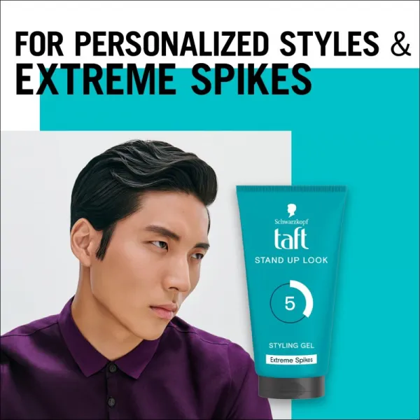 Schwarzkopf Taft Stand Up Look stylingový gél extra silné spevnenie 150 ml