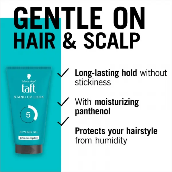 Schwarzkopf Taft Stand Up Look stylingový gél extra silné spevnenie 150 ml
