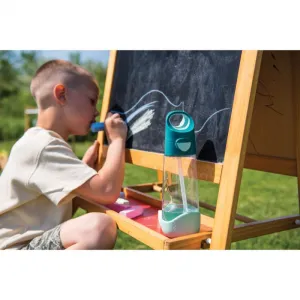 Fľaša na pitie so slamkou 450 ml - emerald forest