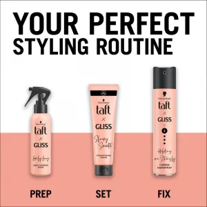 Schwarzkopf Taft x Gliss lak na vlasy so silnou fixáciou Holding me Strongly 250 ml