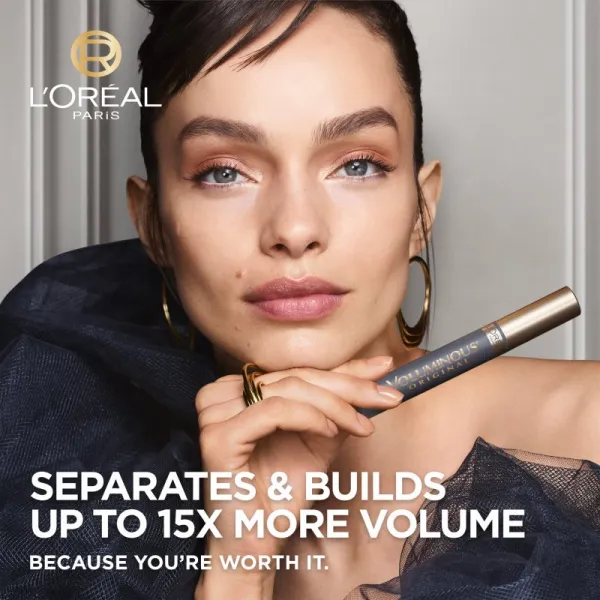 L’Oréal Paris Voluminous Carbon objemová riasenka Extra Black 7.5 ml
