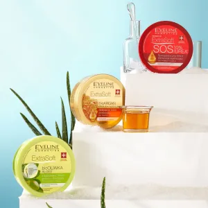 Eveline Cosmetics Extra Soft hydratačný krém na telo a tvár s arganovým olejom 175 ml