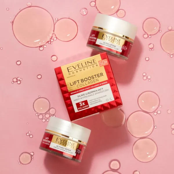 Eveline Cosmetics Lift Booster Collagen spevňujúci krém 50+ 50 ml