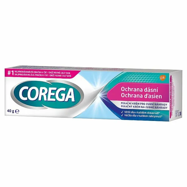 Corega Ochrana ďasien fixačný krém 40 g